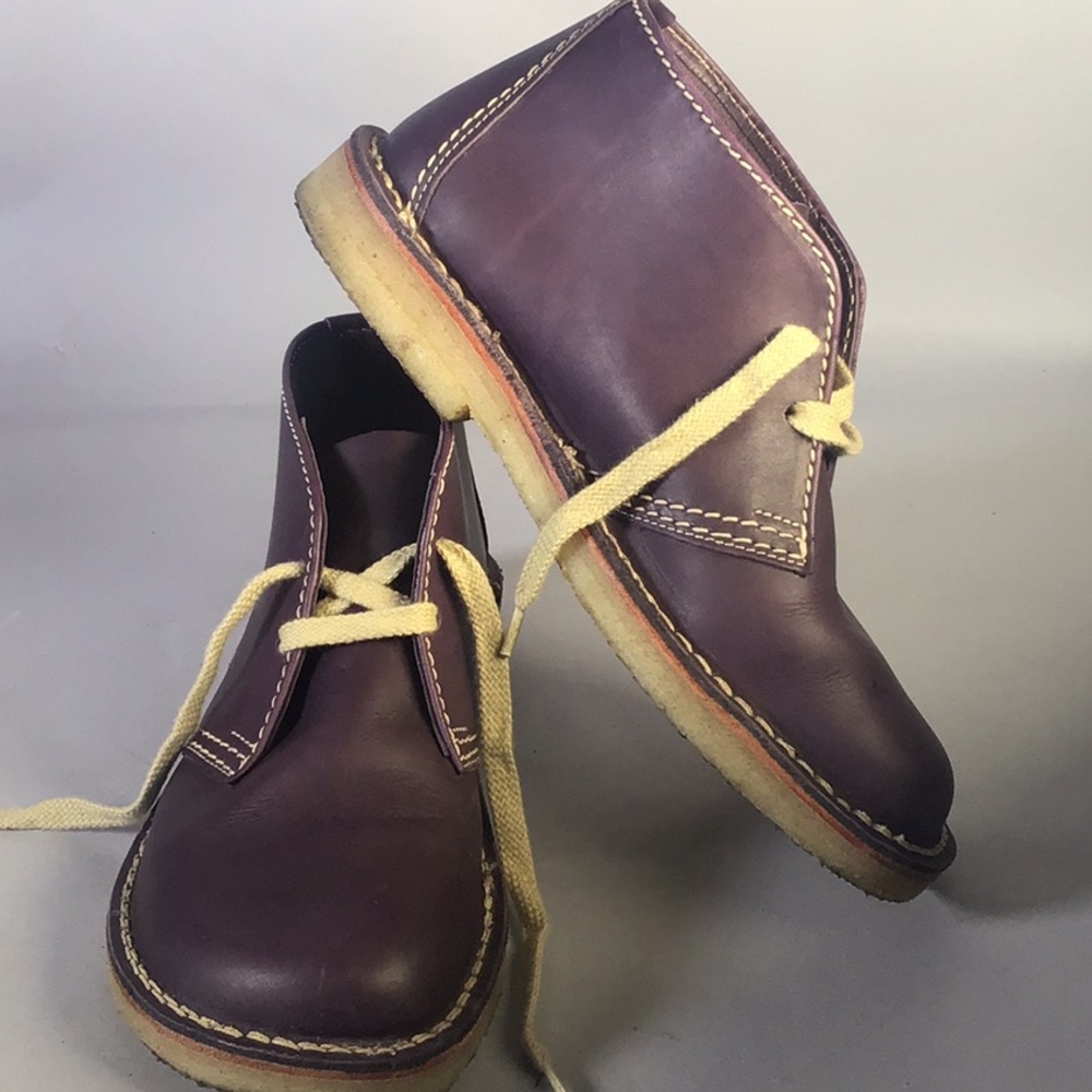 Duckfeet Sjaelland Sine 1976  Plum Leather Boots